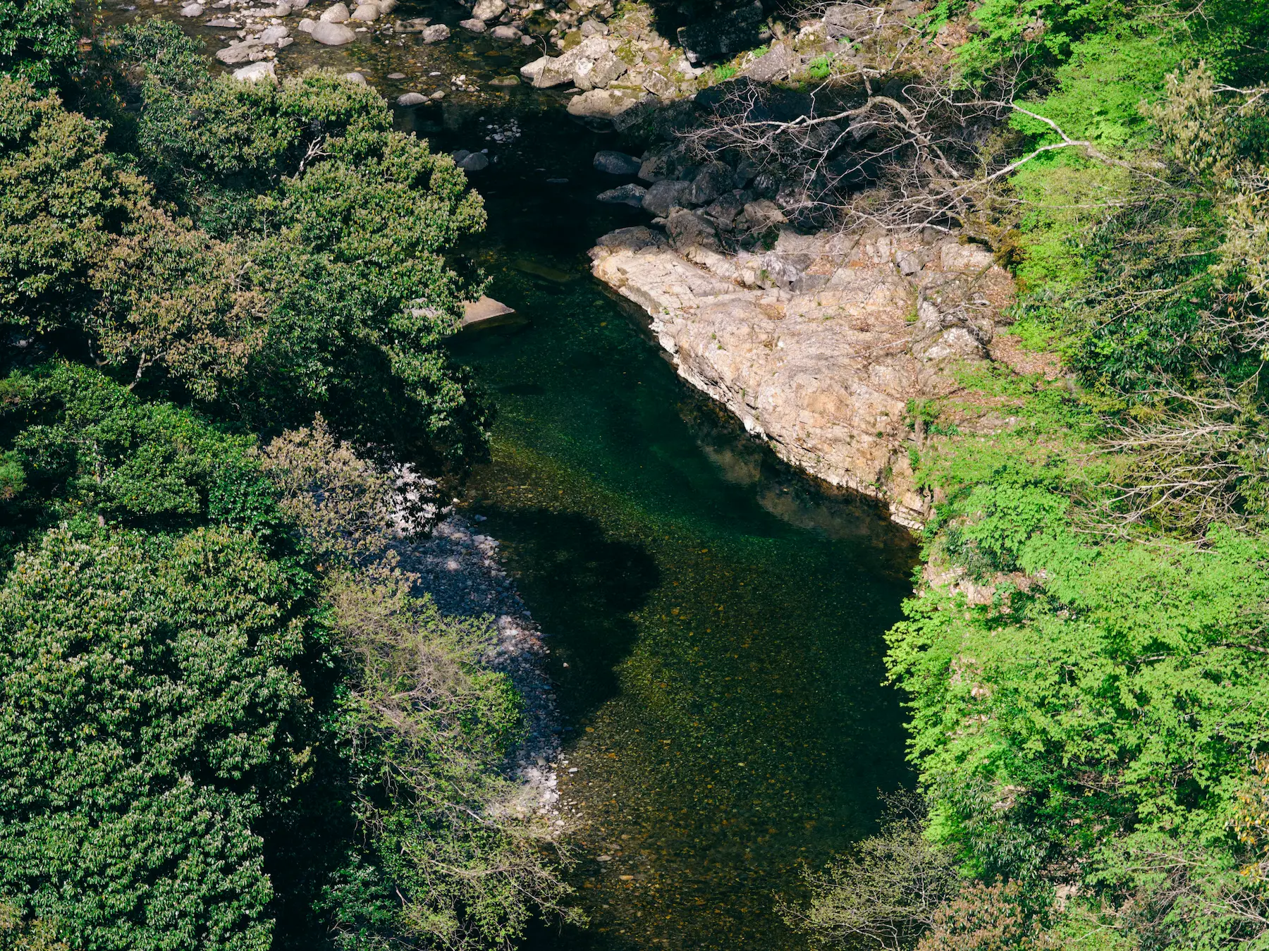 削られて生まれた風景