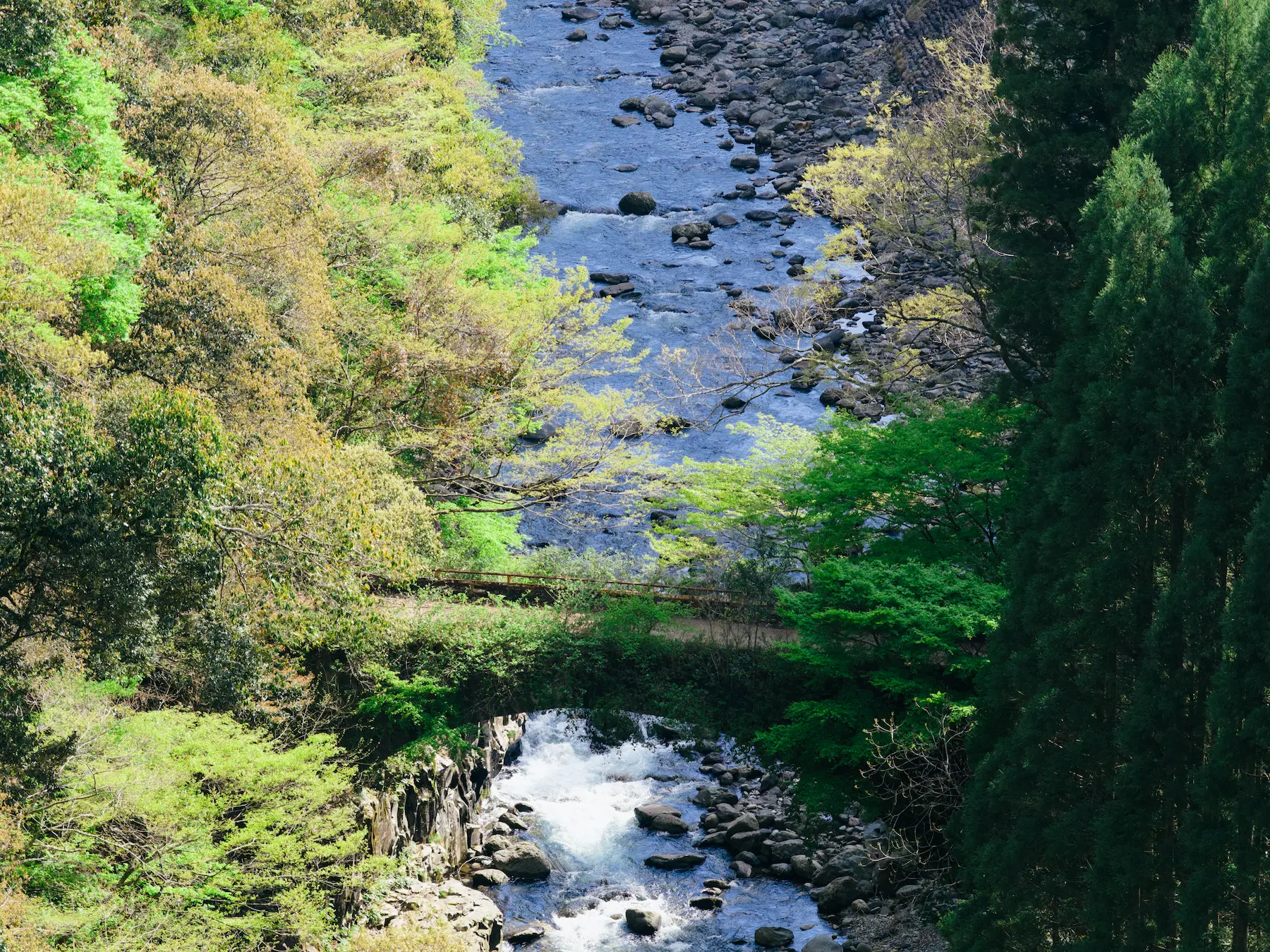 削られて生まれた風景 - 大分県豊後大野市緒方町小原